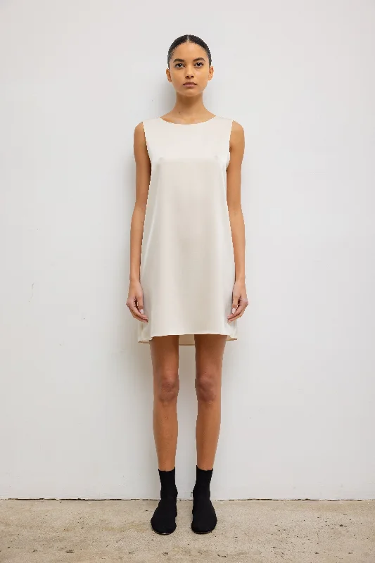 Barb Sleeveless Mini Dress Cozy Knit Mini Dress