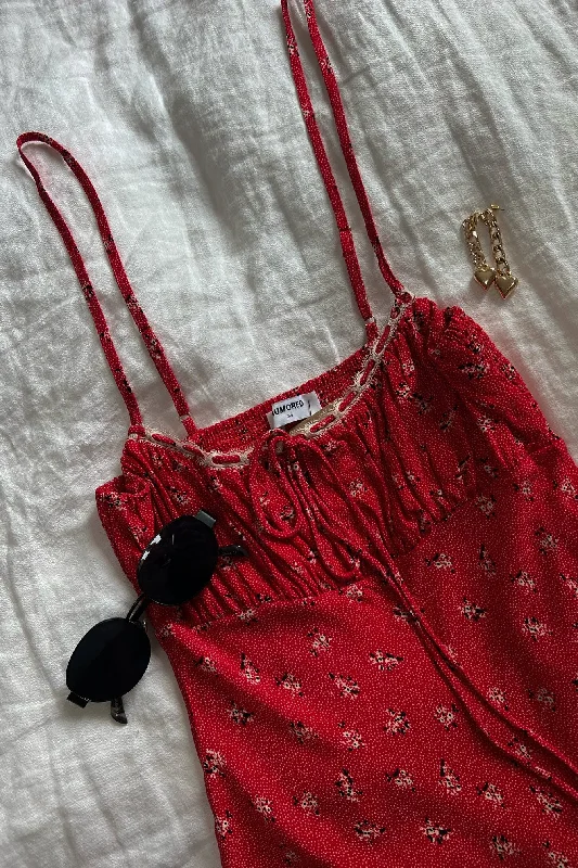 Suncoast Mini Dress Comfortable Fit-and-Flare Mini Dress