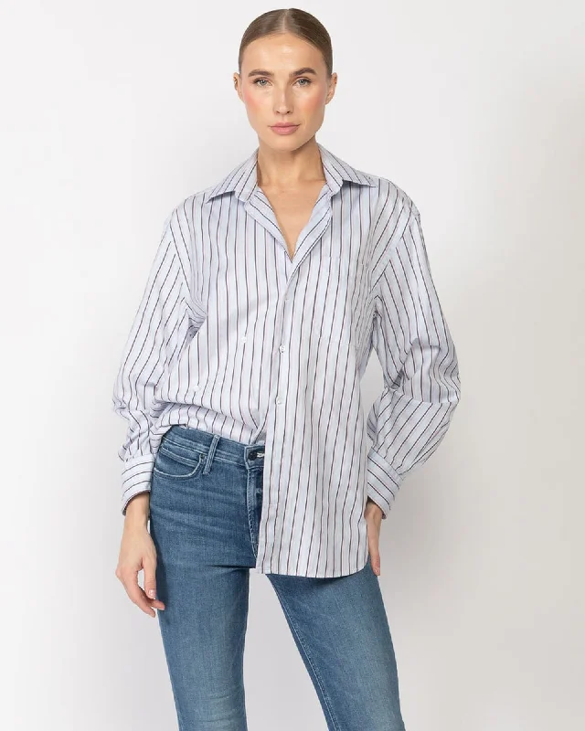 Upcycled Shirt Fashionable Short Sleeve Shirt
