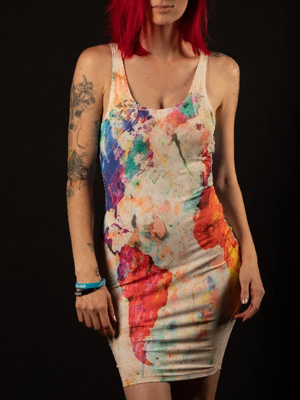 Wanderlust Mini Dress Comfortable Boho Mini Dress