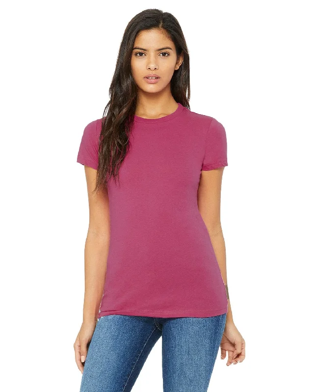 Bella+Canvas Ladies Favorite T-Shirt | Berry Elegant Classic Vintage