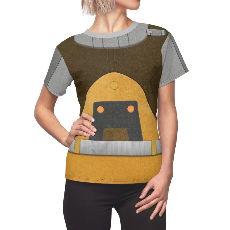 Hera Syndulla Women Shirt, Star Wars Rebels Costume Stylish Round Neck Shirt