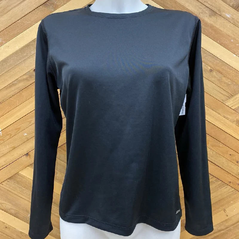 MEC - Women's L/S Athletic Shirt - MSRP $55: Black-women-MD Comfortable Summer Short Shirt