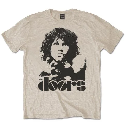 The Doors | Official Band T-shirt | Break on Through Zippered Front Buttoned Front Snap Front The Doors | Official Band T-shirt | Break on Through Zippered Front Buttoned Front Snap Front