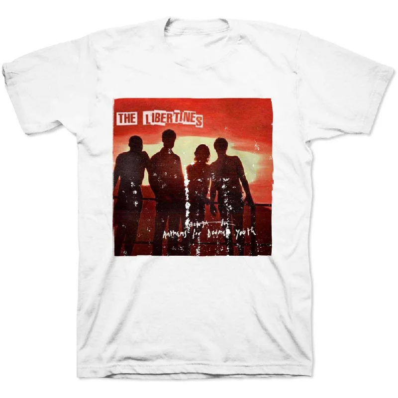 The Libertines | Official Band T-Shirt | Anthems for Doomed Youth Basic T-Shirt Crew Neck Short Sleeve