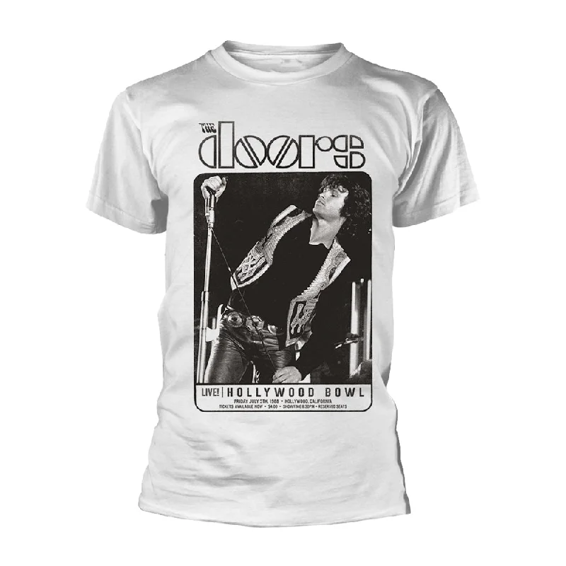 The Doors Unisex T-shirt: Border Line Collared T-Shirt Boat Neck A-Line