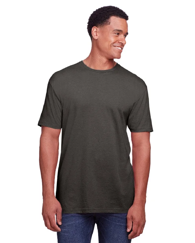 Gildan Mens Softstyle CVC T-Shirt | Gunmetal Anti-Shrink Durable Soft