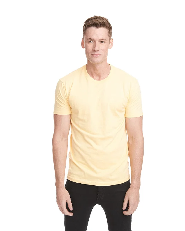 Next Level Unisex Short Sleeve T-Shirt | Banana Cream Spandex Blend Rayon Blend Denim Blend