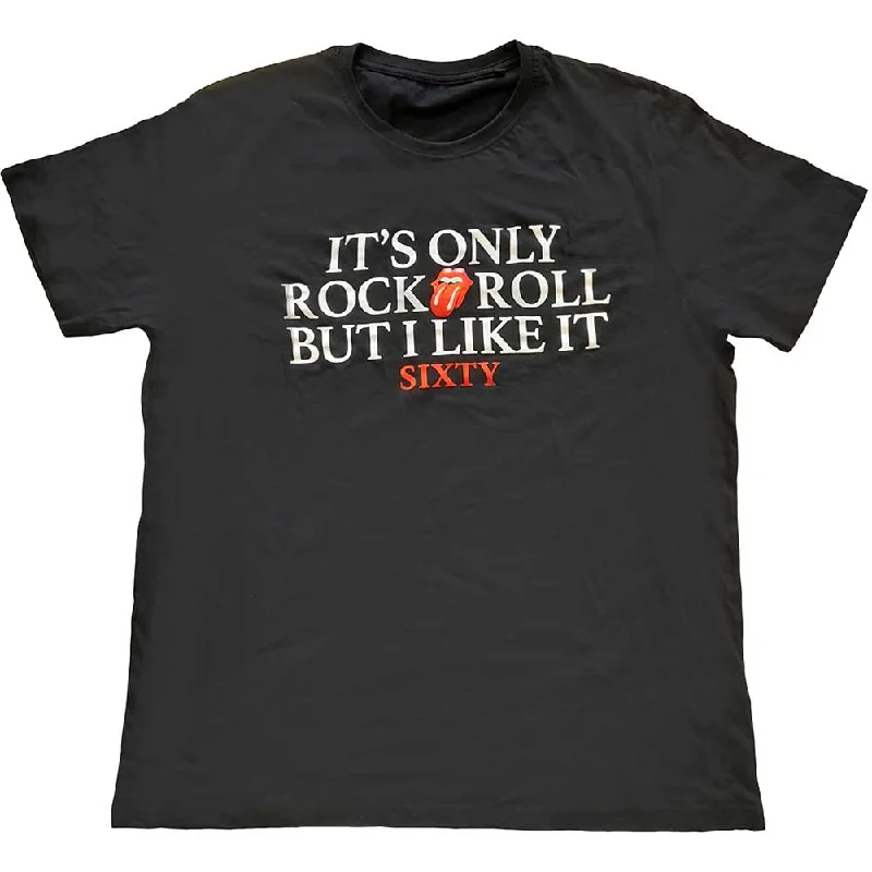 The Rolling Stones | Official Band T-Shirt | Sixty It's only R&R but I like it (Foiled) Fashionable Trendy Casual