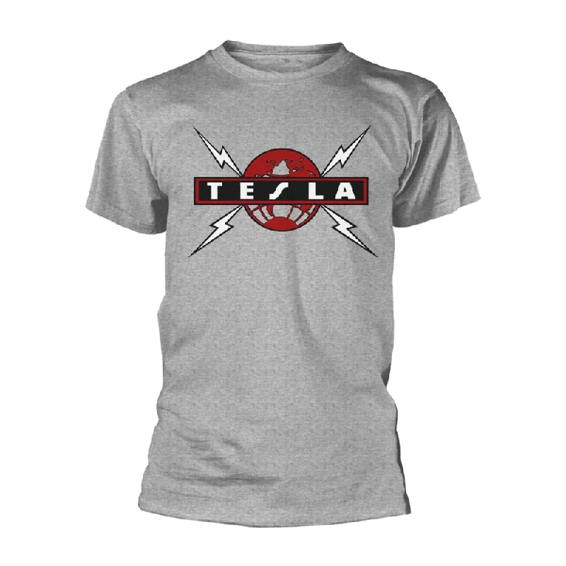 Tesla Unisex T-shirt: Globe Hooded Caped Shawl Collar