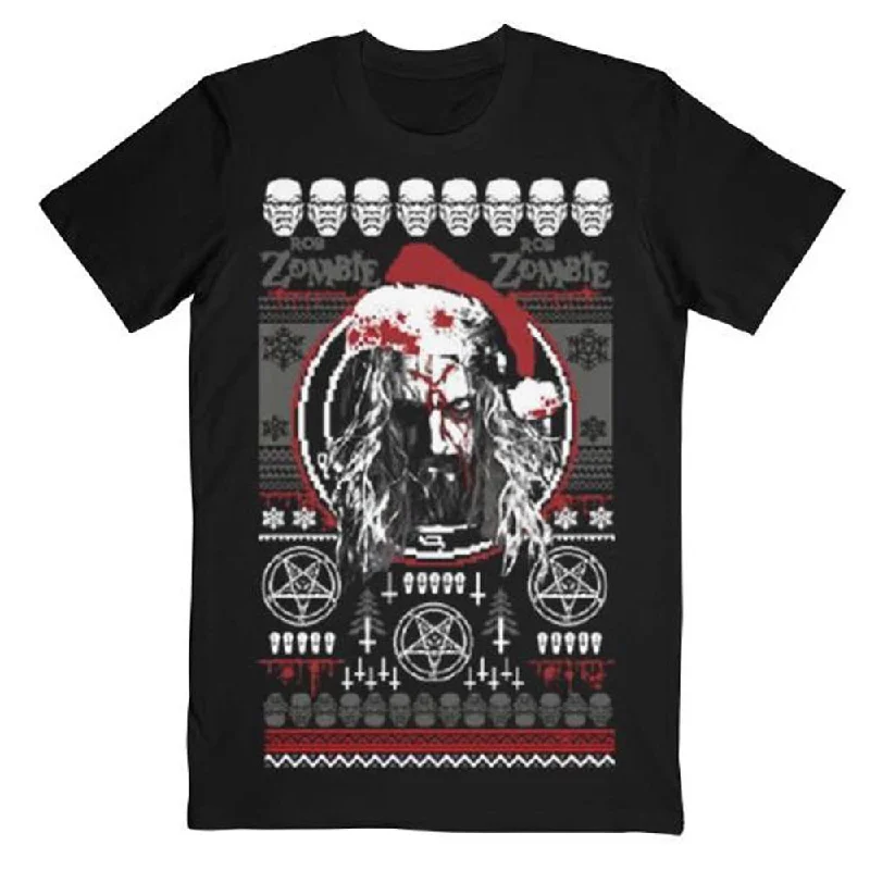 Rob Zombie | Official Band T-Shirt | Bloody Santa Casual Formal Business