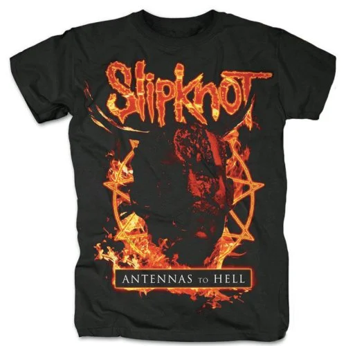 Slipknot | Official Band T-Shirt | Antennas to Hell Houndstooth Herringbone Solid