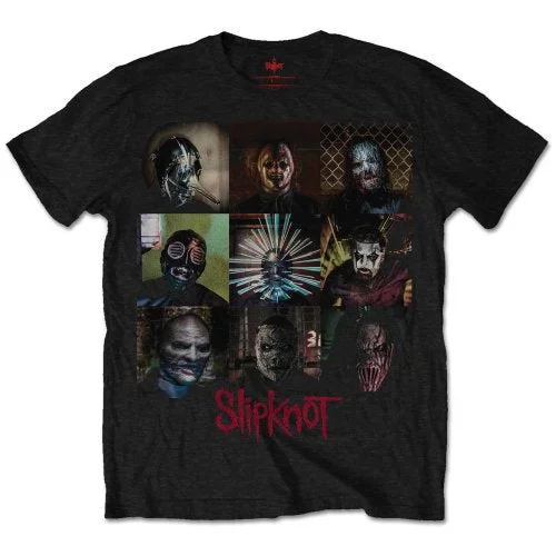 Slipknot | Official Band T-Shirt | Blocks Front Pockets Side Pockets Patch Pockets