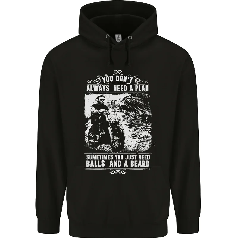 Balls & Beard Biker Motorcycle Motorbike Mens 80% Cotton Hoodie Hoodie Sweatshirt Pullover Balls & Beard Biker Motorcycle Motorbike Mens 80% Cotton Hoodie Hoodie Sweatshirt Pullover