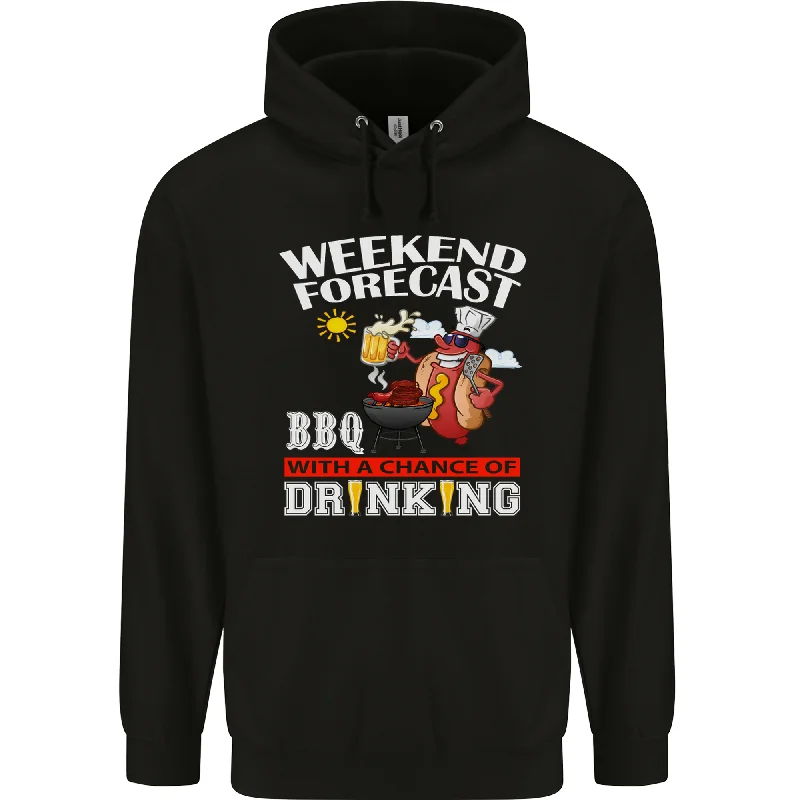 BBQ Weekend Forecast BBQing Alcohol Beer Mens 80% Cotton Hoodie Hoodie with Thumb Holes Functional Cozy BBQ Weekend Forecast BBQing Alcohol Beer Mens 80% Cotton Hoodie Hoodie with Thumb Holes Functional Cozy