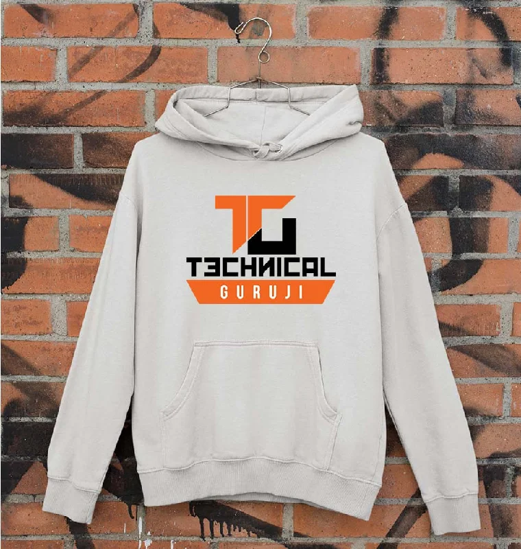 Technical Guruji(Gaurav Chaudhary) Unisex Hoodie for Men/Women Hoodie with Zipper Placket Modern Functional Technical Guruji(Gaurav Chaudhary) Unisex Hoodie for Men/Women Hoodie with Zipper Placket Modern Functional