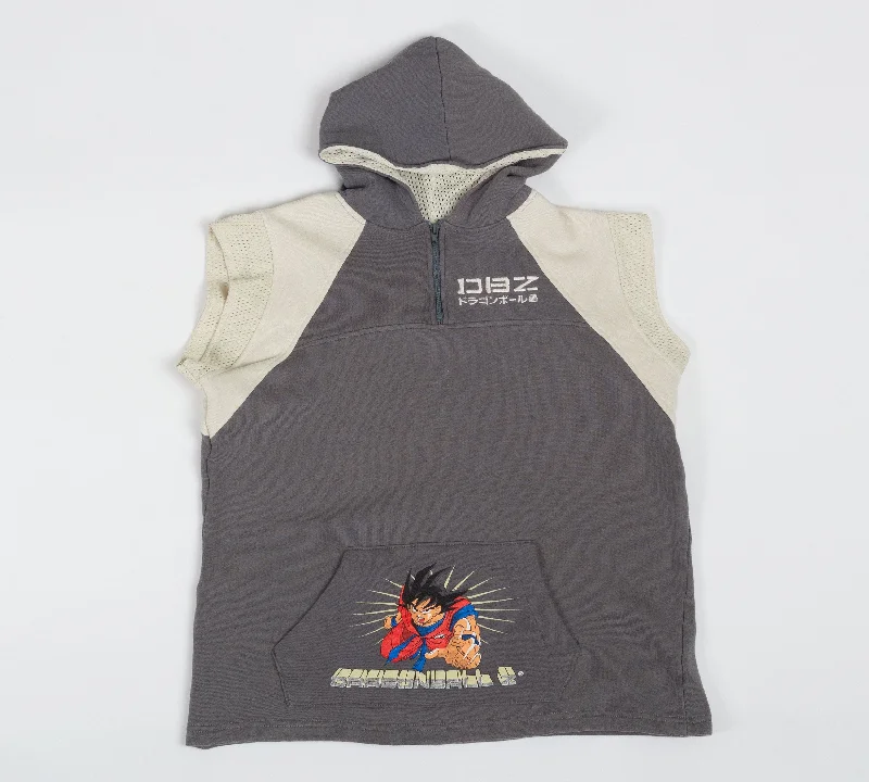 Vintage Dragonball Z Hoodie - Men's Small Short, Women's Medium Hoodie with Ribbed Hem Stretchable Secure Vintage Dragonball Z Hoodie - Men's Small Short, Women's Medium Hoodie with Ribbed Hem Stretchable Secure
