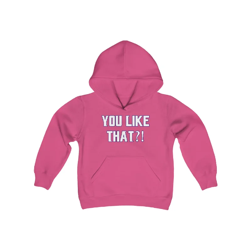 Youth Heavy Blend Hoodie - YOU LIKE THAT?! + Jersey #8 Hoodie with Print Artistic Unique Youth Heavy Blend Hoodie - YOU LIKE THAT?! + Jersey #8 Hoodie with Print Artistic Unique
