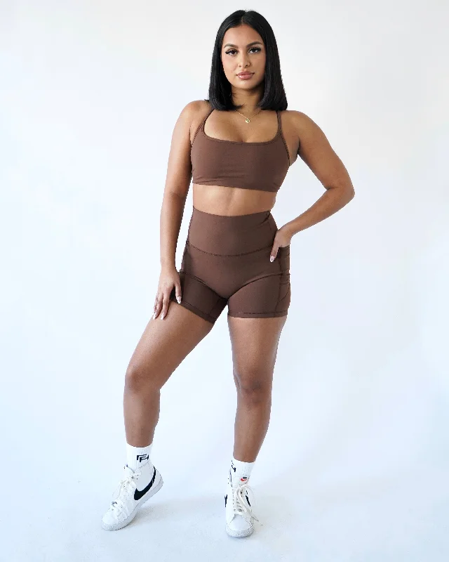Vital Sports Bra - Clay Comfortable Lounge Bra
