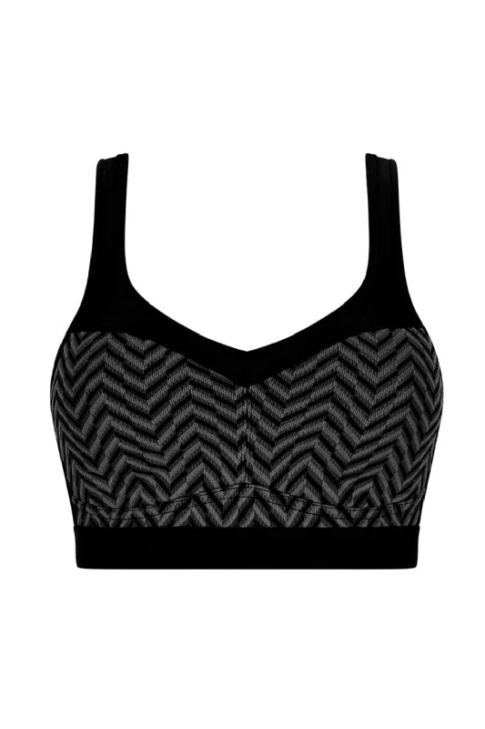 Amoena Jolie Wire-free Mastectomy Sports Bra Cozy Sleep Bra