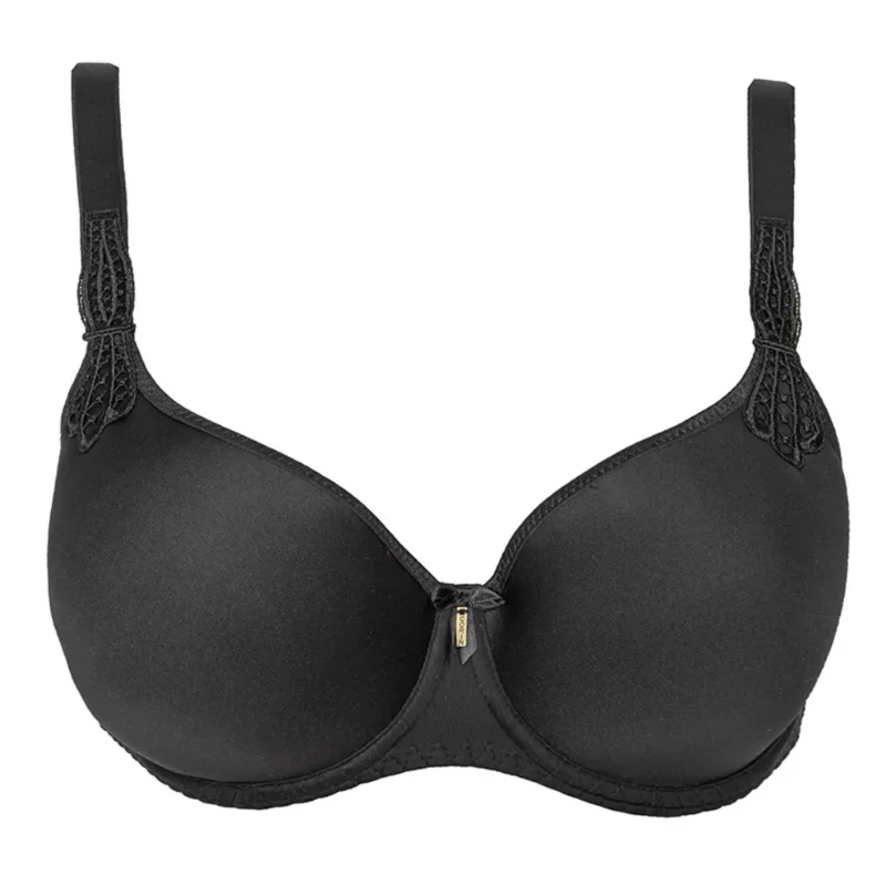 Corin Virginia Spacer Bra Black Elegant Cotton Bra