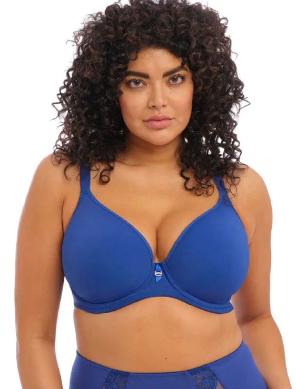 Elomi Bijou Underwire Banded Molded Bra, Lapis Blue | Blue Elomi Bra Blue Comfortable Fit Bralette