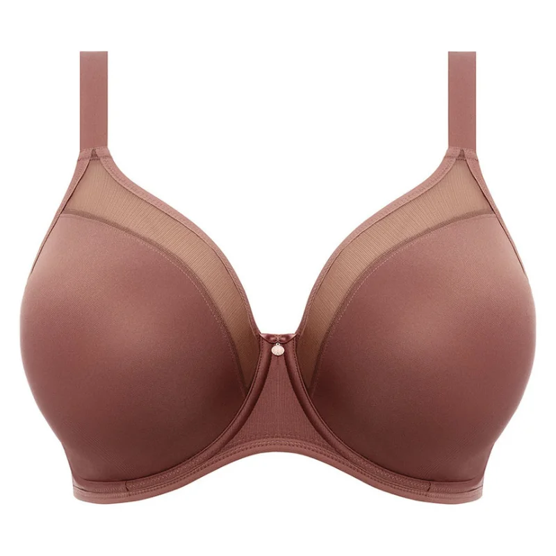 Elomi Smooth Full Coverage Bra Clove Stretchy Wireless Bra