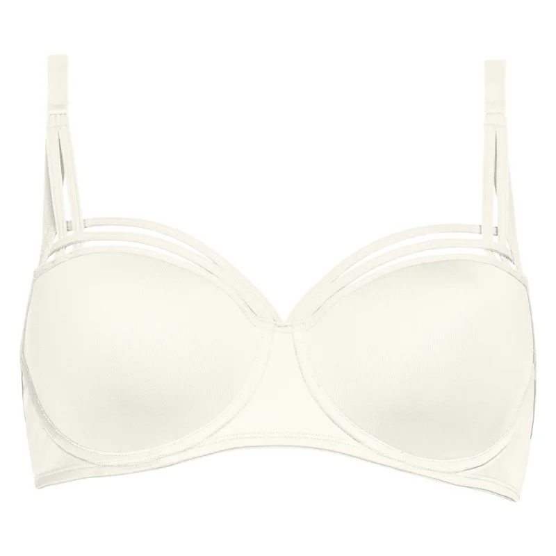 Marlies Dekkers Dame de Paris Balcony Bra Ivory Soft Mesh Bra