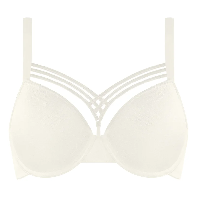 Marlies Dekkers Dame de Paris Plunge Bra Ivory Stylish Strapless Bra