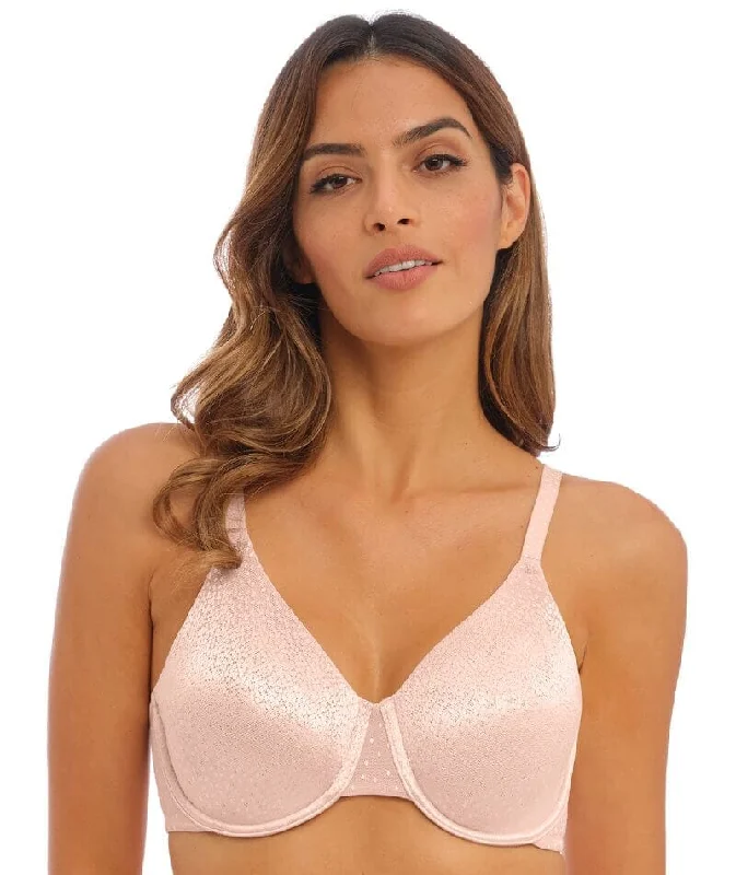 Wacoal Back Appeal Underwired Bra - Rose Dust Push-Up Wireless Bra