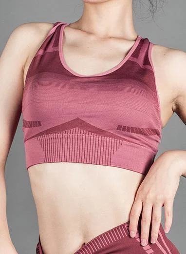 Women Supportive Cross Back Sports Bra Soft Cup Bra