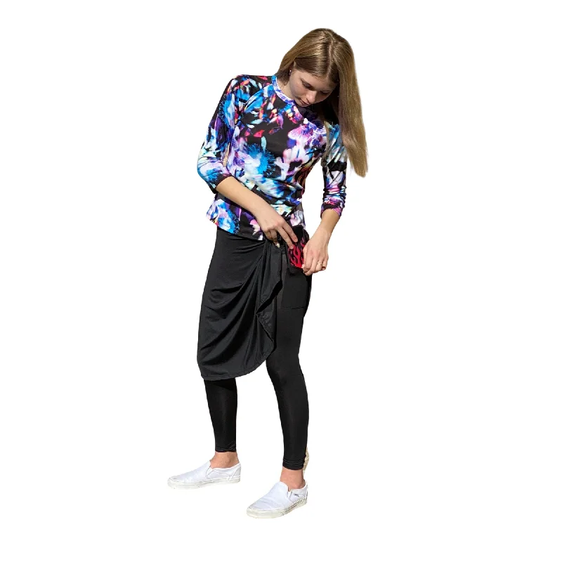 EXTREMELY LIGHTWEIGHT Swim Leggings. Extra Long Skirted Leggings Swimwear Modest Swim Skirt with Pockets, Swimwear Burkini, Swimwear Tznius Mesh Swimsuit Top EXTREMELY LIGHTWEIGHT Swim Leggings. Extra Long Skirted Leggings Swimwear Modest Swim Skirt with Pockets, Swimwear Burkini, Swimwear Tznius Mesh Swimsuit Top
