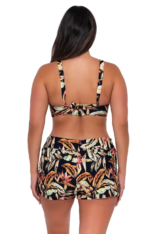 Sunsets Escape Retro Retreat Laguna Swim Short Lace-Detail Bikini Set