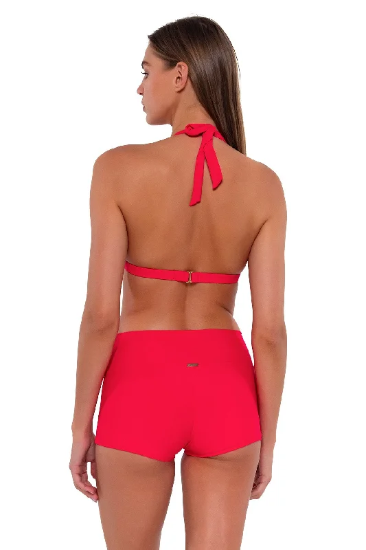 Sunsets Geranium Kinsley Swim Short Sexy Swimwear Set