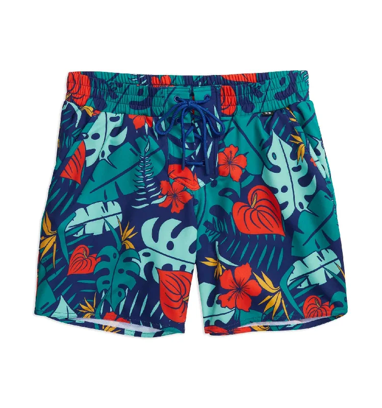 Swim 7" Board Short - Island Shade Comfortable Swim Dress