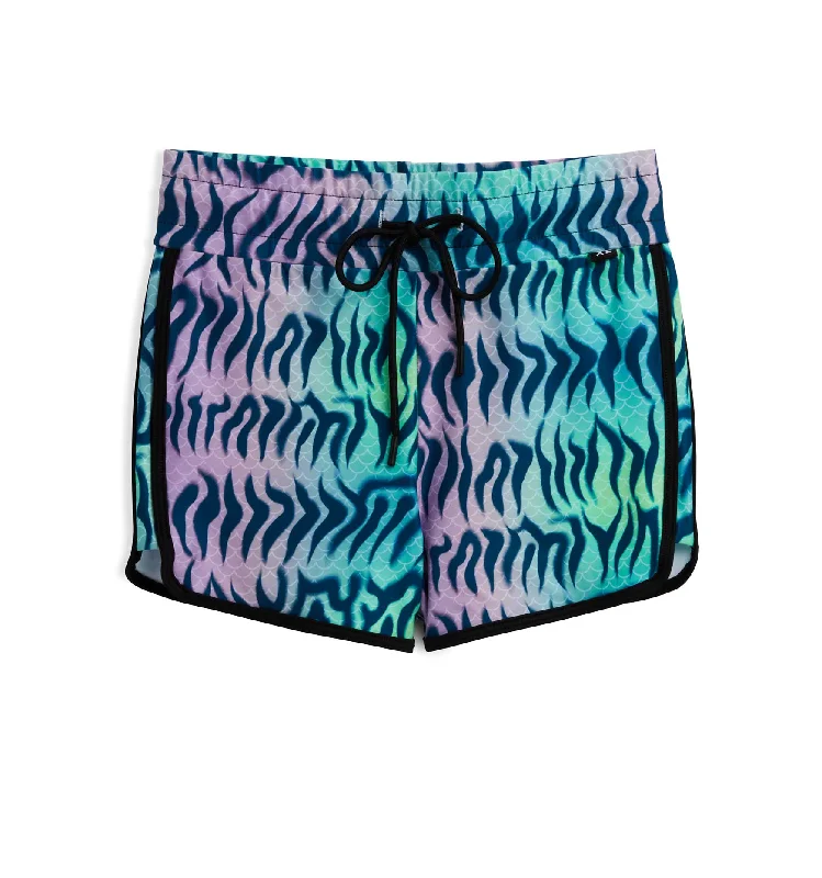 Swim High Waisted Boy Short - Head Over Eels Retro-Inspired Bikini Set