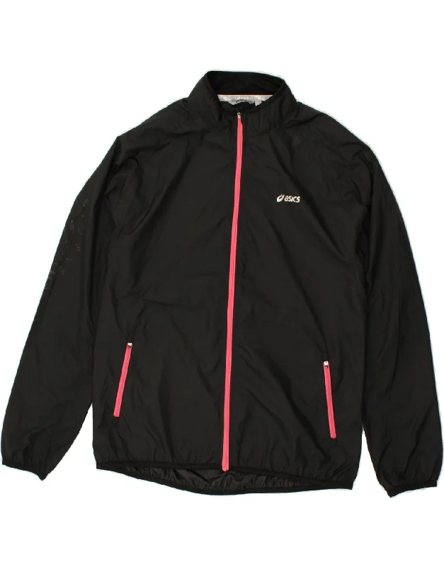 ASICS Womens Tracksuit Top Jacket UK 18 XL Black Polyester Striped Jacket Polka Dot Jacket Floral Jacket ASICS Womens Tracksuit Top Jacket UK 18 XL Black Polyester Striped Jacket Polka Dot Jacket Floral Jacket