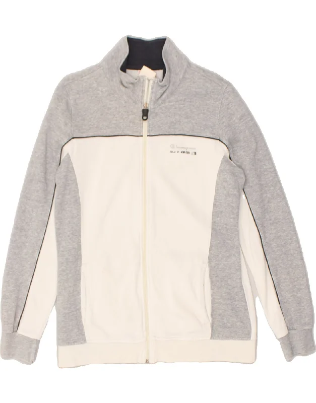CHAMPION Womens Heritage Fit Graphic Tracksuit Top Jacket UK 16 Large Grey Striped Jacket Polka Dot Jacket Floral Jacket CHAMPION Womens Heritage Fit Graphic Tracksuit Top Jacket UK 16 Large Grey Striped Jacket Polka Dot Jacket Floral Jacket