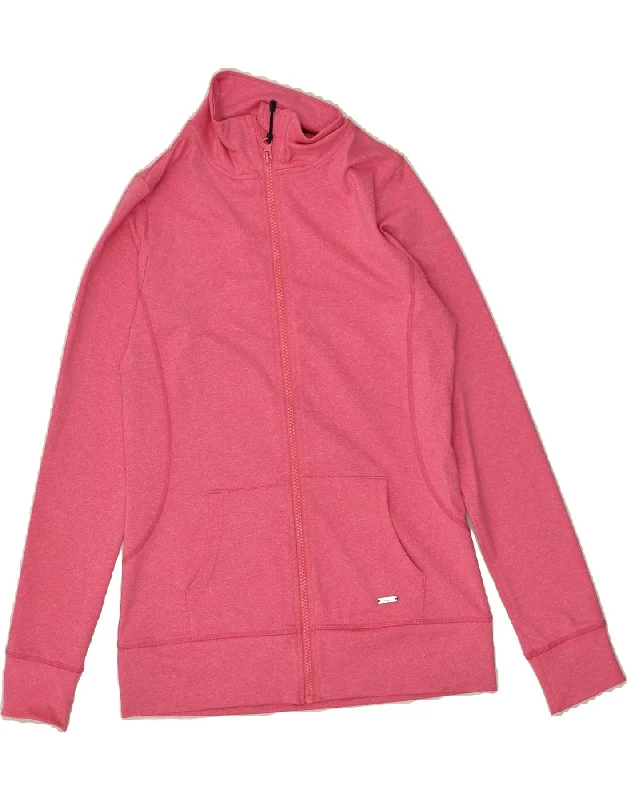 JOULES Womens Tracksuit Top Jacket UK 10 Small Pink Polyester Plaid Jacket Tartan Jacket Houndstooth Jacket JOULES Womens Tracksuit Top Jacket UK 10 Small Pink Polyester Plaid Jacket Tartan Jacket Houndstooth Jacket