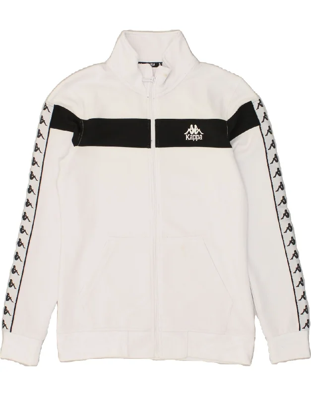 KAPPA Womens Graphic Tracksuit Top Jacket UK 16 Large White Colourblock Rayon Fabric Velvet Fabric Corduroy Fabric KAPPA Womens Graphic Tracksuit Top Jacket UK 16 Large White Colourblock Rayon Fabric Velvet Fabric Corduroy Fabric