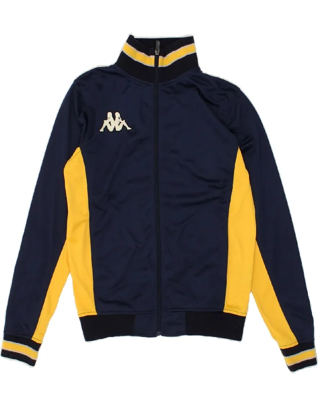 KAPPA Womens Tracksuit Top Jacket UK 12 Medium Navy Blue Colourblock Corduroy Jacket Velvet Jacket Brocade Jacket KAPPA Womens Tracksuit Top Jacket UK 12 Medium Navy Blue Colourblock Corduroy Jacket Velvet Jacket Brocade Jacket
