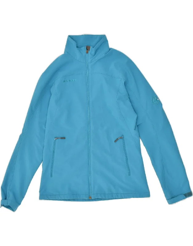 MAMMUT Womens Tracksuit Top Jacket UK 14 Medium Blue Polyester Cotton Jacket Linen Jacket Terry Jacket MAMMUT Womens Tracksuit Top Jacket UK 14 Medium Blue Polyester Cotton Jacket Linen Jacket Terry Jacket