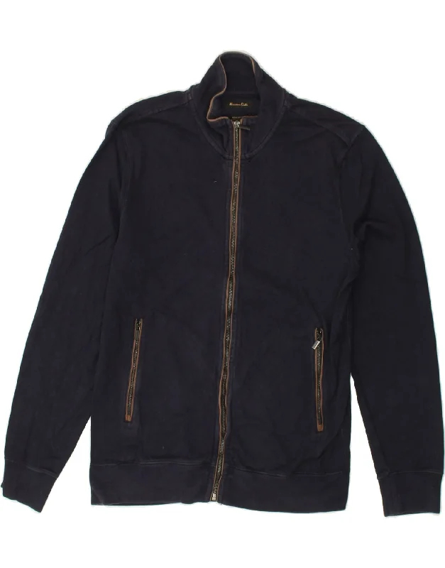 MASSIMO DUTTI Womens Tracksuit Top Jacket UK 16 Large Navy Blue Cotton Striped Jacket Polka Dot Jacket Floral Jacket MASSIMO DUTTI Womens Tracksuit Top Jacket UK 16 Large Navy Blue Cotton Striped Jacket Polka Dot Jacket Floral Jacket