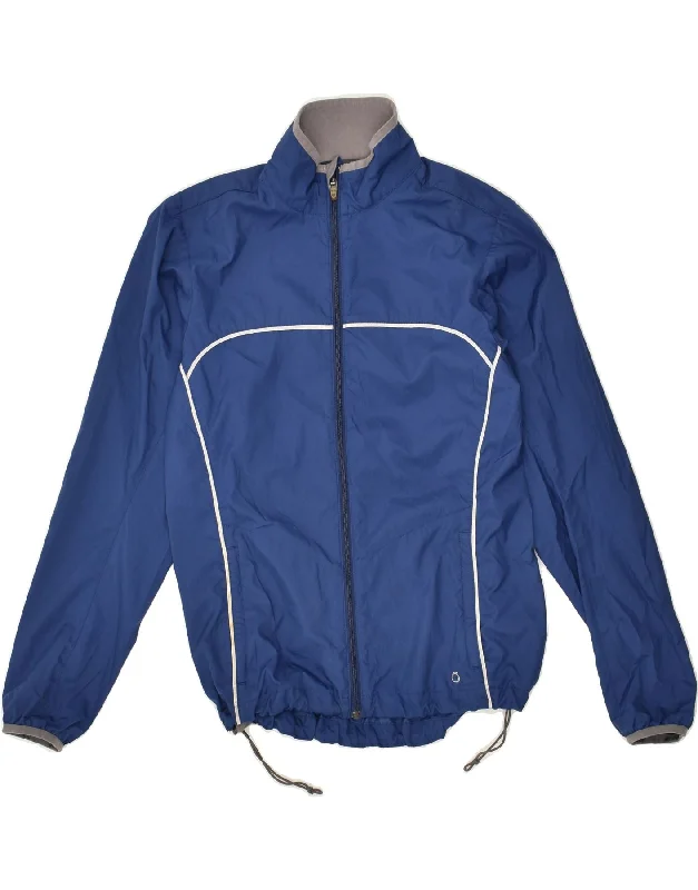 MOUNTAIN EQUIPMENT Womens Tracksuit Top Jacket UK 10 Small Blue Polyester Trench Coat Raincoat Waterproof Jacket MOUNTAIN EQUIPMENT Womens Tracksuit Top Jacket UK 10 Small Blue Polyester Trench Coat Raincoat Waterproof Jacket