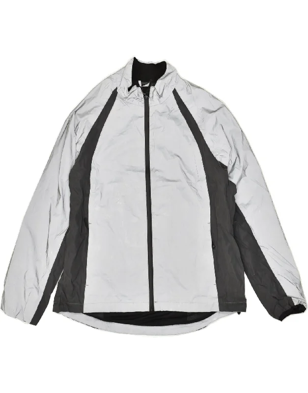 MOUNTAIN WAREHOUSE Womens Tracksuit Top Jacket UK 16 Large Grey Fitted Jacket Loose Jacket Oversized Jacket MOUNTAIN WAREHOUSE Womens Tracksuit Top Jacket UK 16 Large Grey Fitted Jacket Loose Jacket Oversized Jacket
