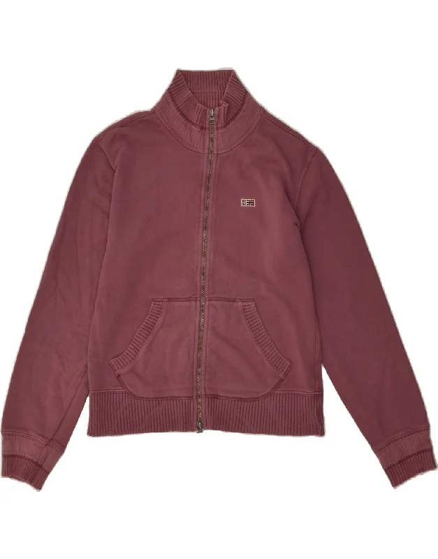 NAPAPIJRI Womens Tracksuit Top Jacket UK 18 XL Burgundy Cotton Cotton Fabric Linen Fabric Terry Fabric NAPAPIJRI Womens Tracksuit Top Jacket UK 18 XL Burgundy Cotton Cotton Fabric Linen Fabric Terry Fabric