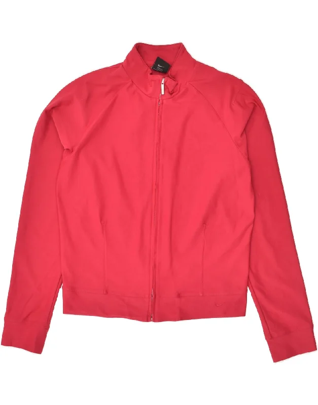 NIKE Womens Tracksuit Top Jacket Size 4/6 Small Pink Polyester Nylon Jacket Polyester Jacket Spandex Jacket NIKE Womens Tracksuit Top Jacket Size 4/6 Small Pink Polyester Nylon Jacket Polyester Jacket Spandex Jacket