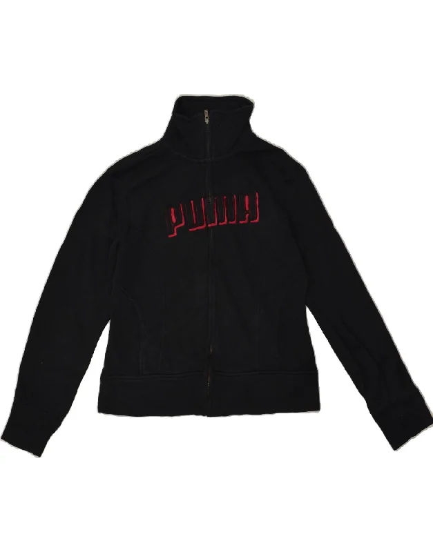 PUMA Womens Graphic Tracksuit Top Jacket UK 12 Medium Black Faux Fur Jacket Real Fur Jacket Shearling Jacket PUMA Womens Graphic Tracksuit Top Jacket UK 12 Medium Black Faux Fur Jacket Real Fur Jacket Shearling Jacket