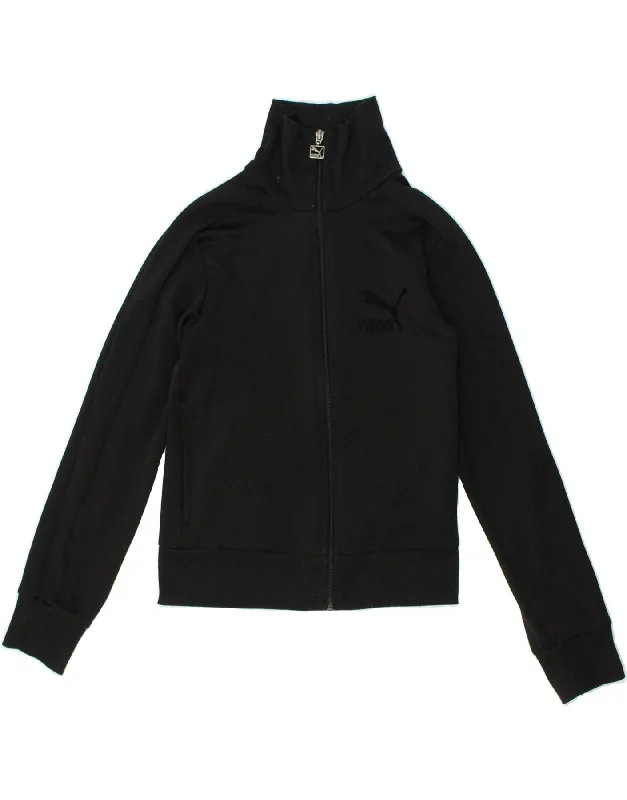 PUMA Womens Tracksuit Top Jacket UK 12 Medium Black Wool Jacket Cashmere Jacket Tweed Jacket PUMA Womens Tracksuit Top Jacket UK 12 Medium Black Wool Jacket Cashmere Jacket Tweed Jacket
