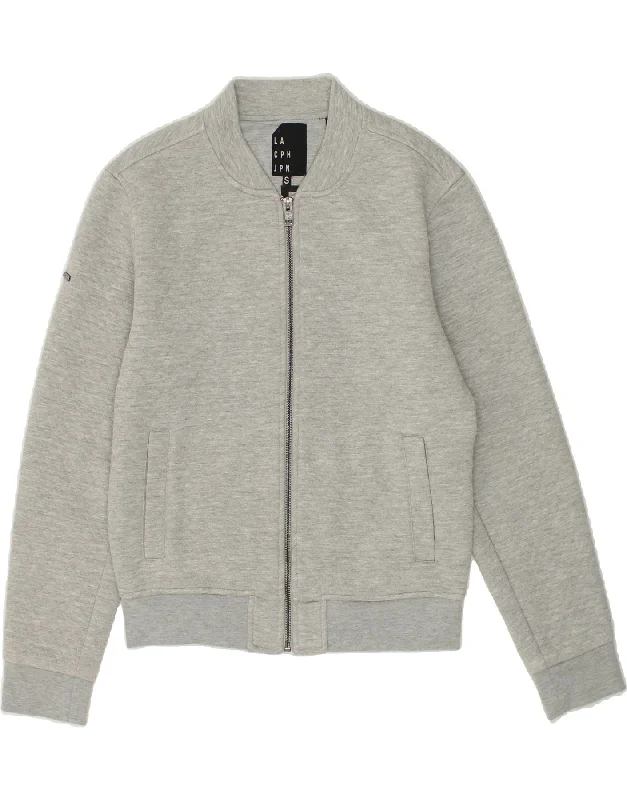 SUPERDRY Womens Tracksuit Top Jacket UK 10 Small Grey Polyester Faux Fur Jacket Real Fur Jacket Shearling Jacket SUPERDRY Womens Tracksuit Top Jacket UK 10 Small Grey Polyester Faux Fur Jacket Real Fur Jacket Shearling Jacket